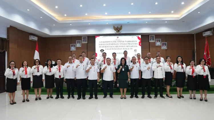 Pemkab Minahasa Gelar Uji Kompetensi Teknis Tambahan JPT Pratama