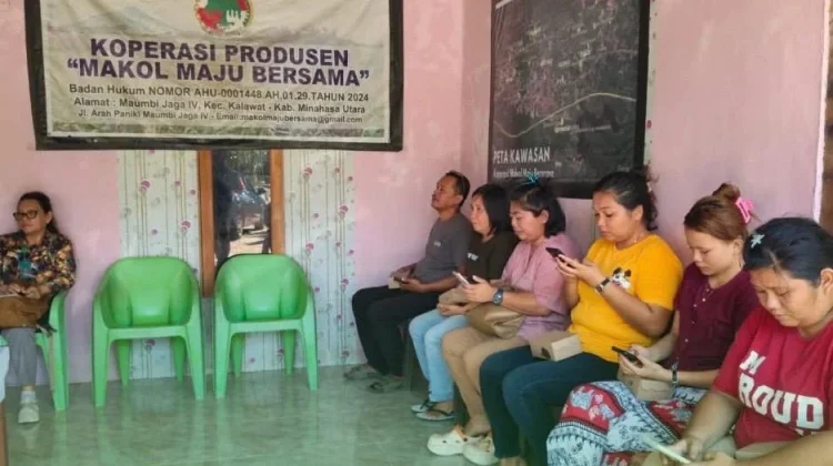 BRMP Sulut Dorong Literasi Digital Koperasi Makol Maju Bersama