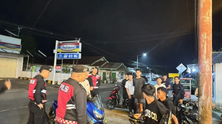 Tim Pantera Presisi Laksanakan Patroli, Sisir Wilayah Kelurahan Kobo Kecil