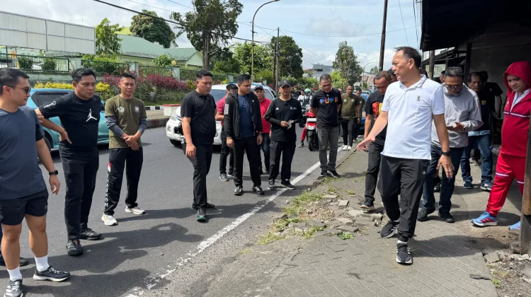 Senduk Tinjau Jalan Protokol, Soroti Persoalan Kebersihan dan Infrastruktur