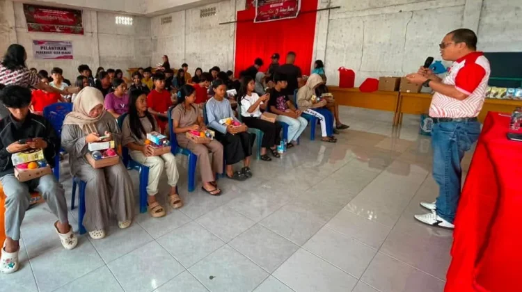 Sasar Anak Remaja, Pemdes Klabat dan Puskesmas Tatelu Gelar Posrem