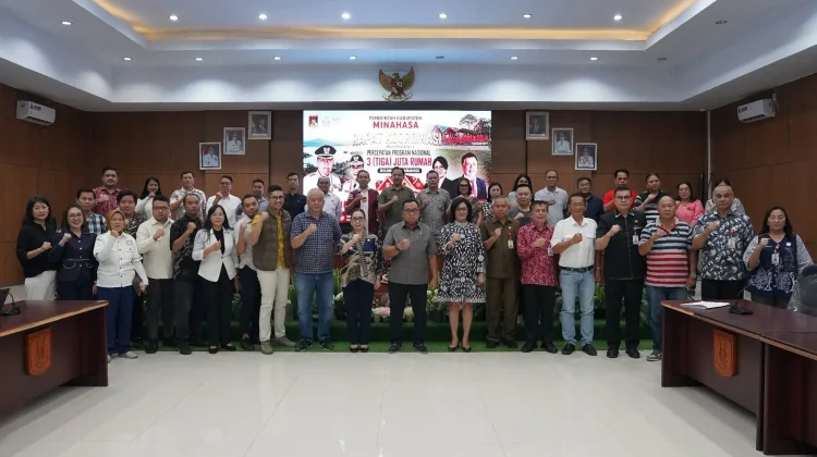 Minahasa Perkuat Sinergi Dukung Program 3 Juta Rumah