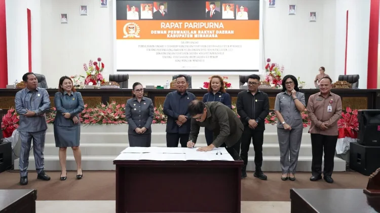 Pemkab Minahasa-DPRD Minahasa Sahkan Dua Ranperda Strategis