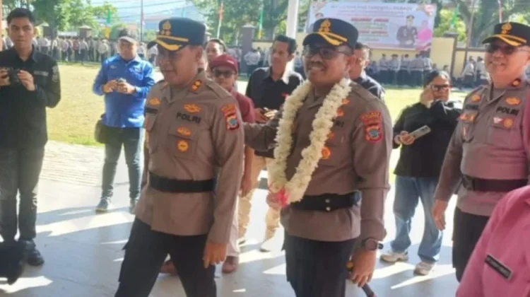 Sertijab Kapolres Kotamobagu, Estafet Dua Rekan Akpol