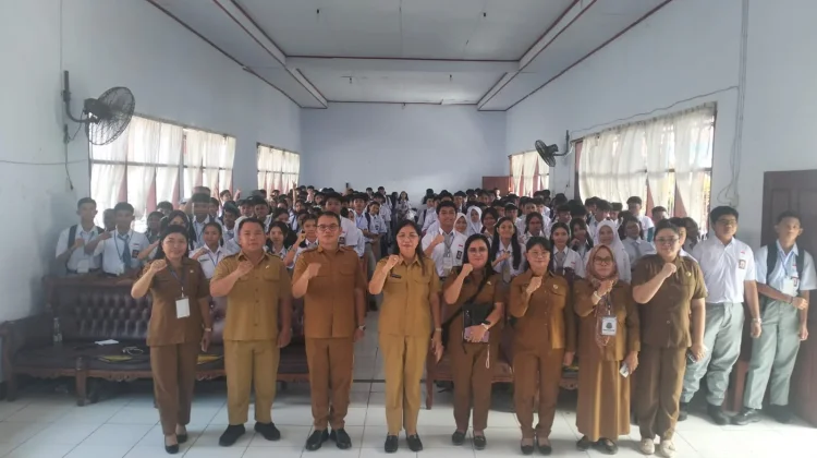 468 Siswa Baru SMAN 2 Bitung Ikuti MPLS