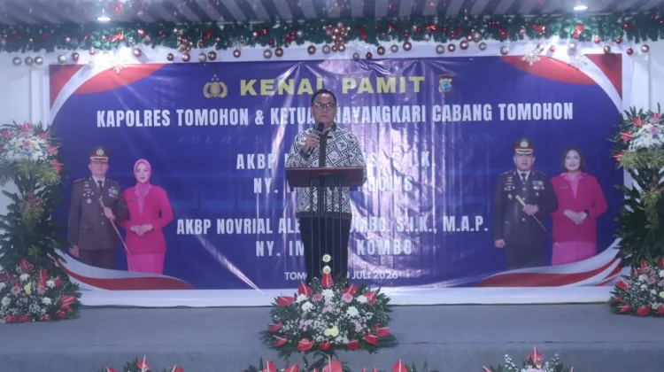 Hadiri Kenal Pamit Kapolres, Senduk Tekankan Penguatan Sinergitas