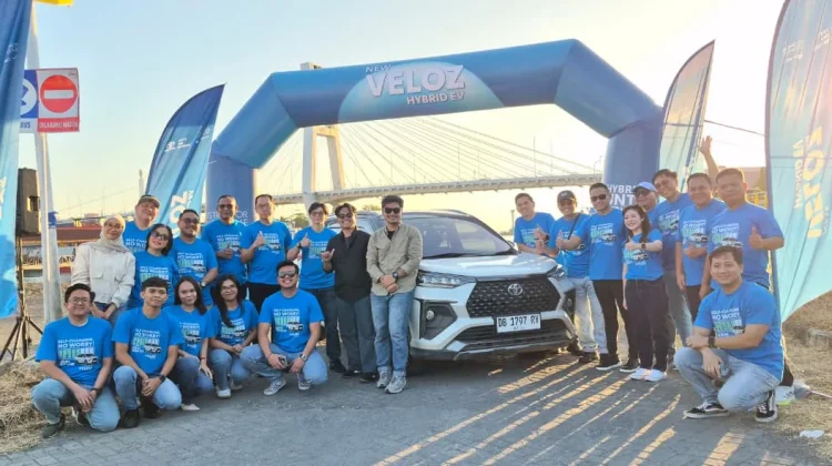 Veloz Hybrid EV Lintas Nusa 2.0 Tuntaskan Ekspedisi  Nusantara di  Timur Indonesia