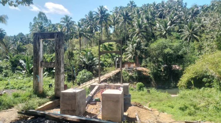 Progres Jembatan Perintis Garuda Ranoyapo Capai 71,30 Persen
