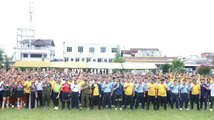 Forkopimda Sulut Gelar Olahraga Bersama di Makodam XIII/Merdeka