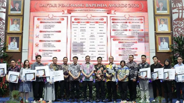 Bapenda Awards 2026: Pajak Dinilai Jadi Investasi untuk Kemajuan Manado
