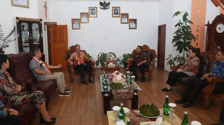 Senduk Sambut Kunjungan Wakil Dubes Belanda, Jajaki Peluang Kerja Sama Strategis