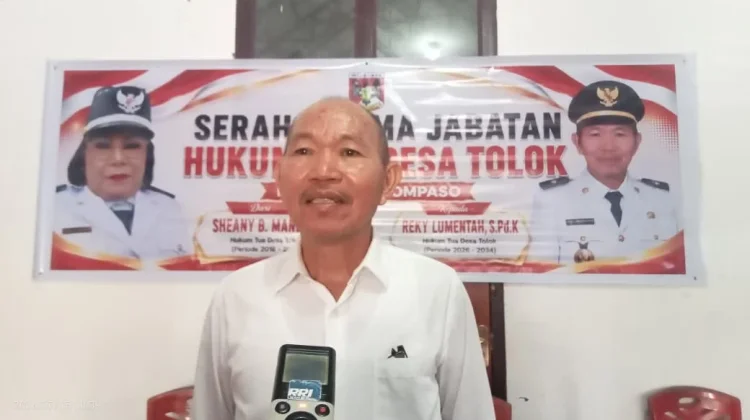 Hukum Tua Tolok Ajak Warga Bersatu Usai Pilhut, Fokus Bangun Desa