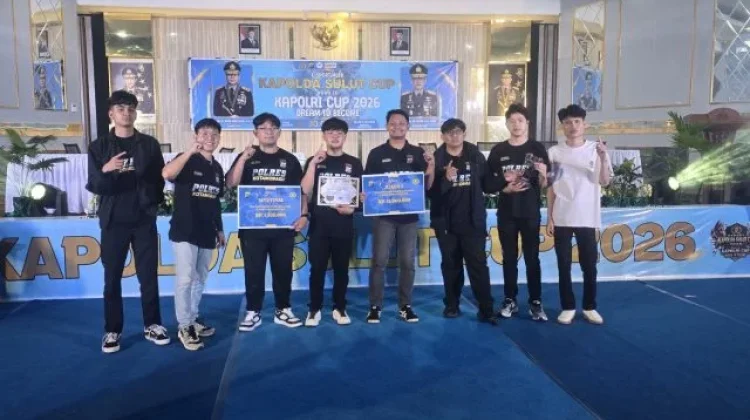 Tim E-Sport Polres Kotamobagu Juara Kapolda Sulut Cup 2026