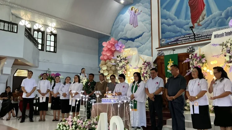 46 Tahun dalam Pelayanan, Wilayah Tatelu Gelar Ibadah Syukur di GMIM Imanuel Klabat