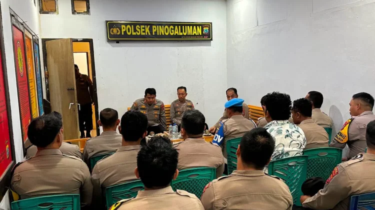 Kapolres Bolmut Tekankan Soliditas saat Kunker di Pinogaluman