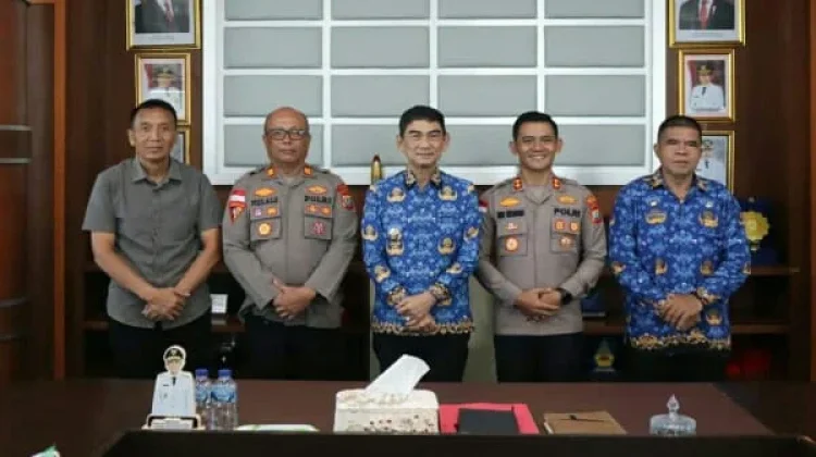 Kapolres Talaud Perkuat Sinergi dengan Pemkab