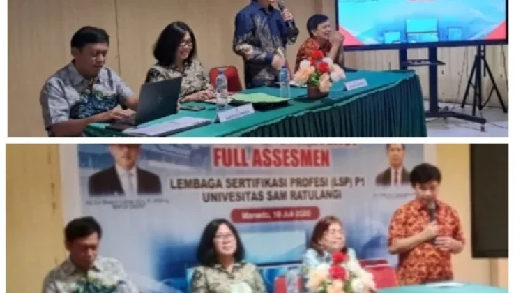 LSP P1 Unsrat Jalani Full Assessment Menuju Lisensi BNSP