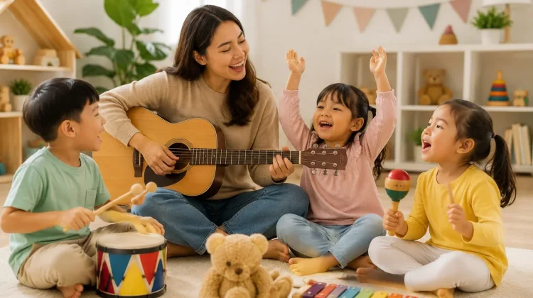 Lagu Anak Bisa Bikin Si Kecil Lebih Pintar? Ini Faktanya