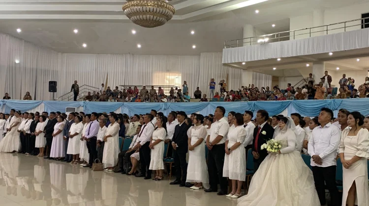 Sebanyak 130 Pasangan di Sulut Ikut Nikah Massal, Gubernur Yulius Jadi Saksi