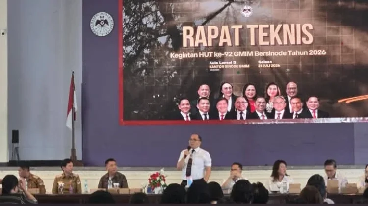 Rapat Teknis Matangkan Persiapan HUT Ke-92 GMIM Bersinode 2026