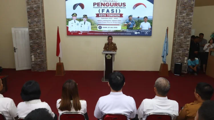 Senduk Hadiri Pelantikan FASI Tomohon, Dorong Kesiapan Menuju Porprov Sulut