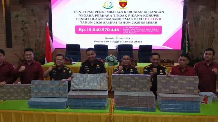PT HWR Kembalikan Uang Miliaran Rupiah Hasil Korupsi Pertambangan