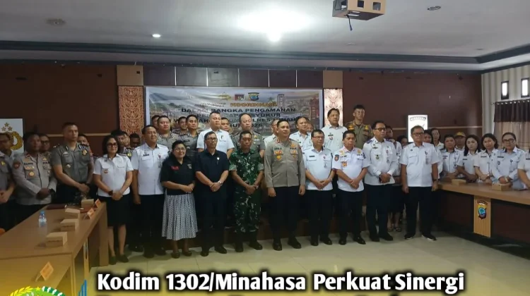 Kodim 1302 Siap Bersinergi Amankan Pengucapan Syukur Minahasa 2026