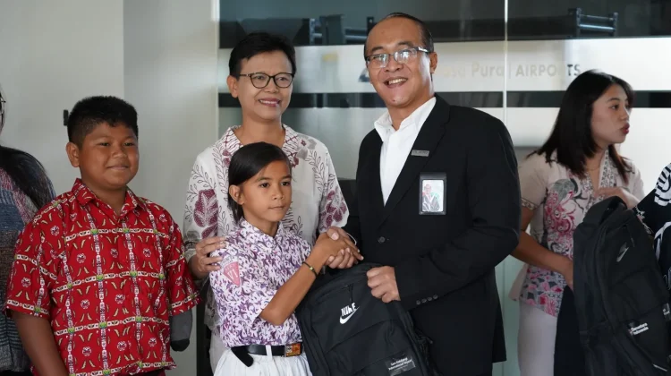 Peringati HAN,  Bandara Sam Ratulangi Manado  Edukasi Keselamatan Bagi Anak SD