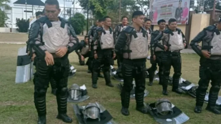 Polres Kotamobagu Tingkatkan Kemampuan Personel lewat Dalmas