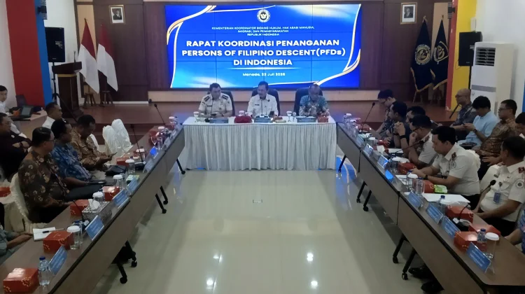 Komitmen Kemenko Kumham Imipas Selesaikan Status Legalitas WNA Filipina di Sulut