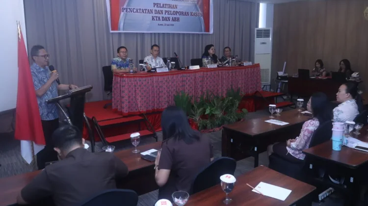 Roring Buka Pelatihan Perlindungan Anak, Sistem Penanganan Kasus Diperkuat