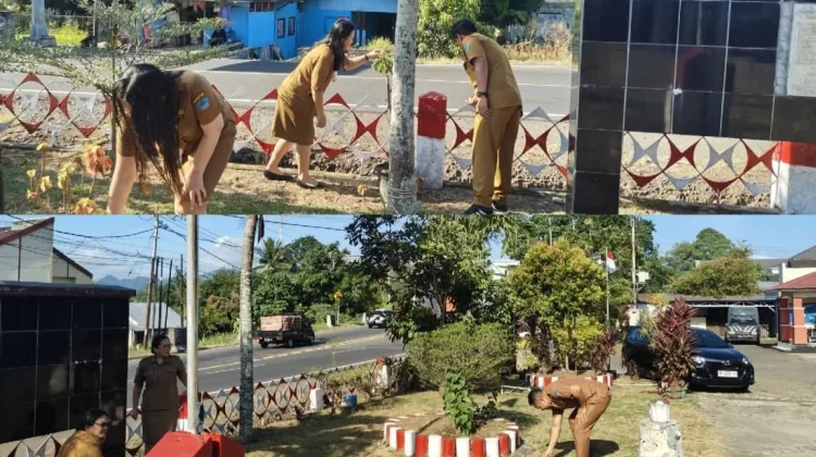 ASN Kecamatan Kauditan Allout Sukseskan Gerakan Indonesia Asri