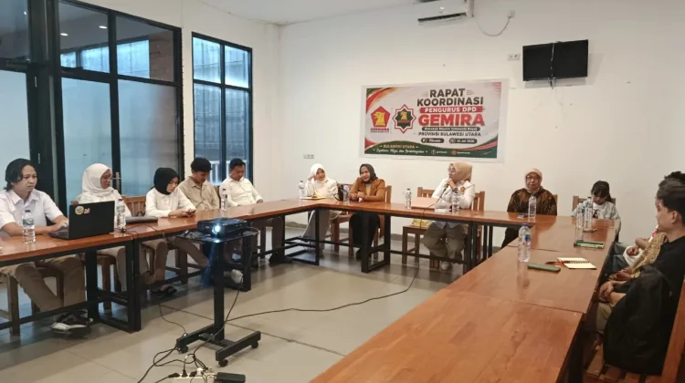 DPD GEMIRA Sulut Perkuat Sinergi Wujudkan Program Keumatan Berkelanjutan