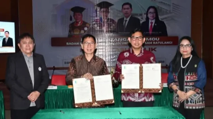 BK DPR RI dan Unsrat Teken MoU Kerja Sama Strategis