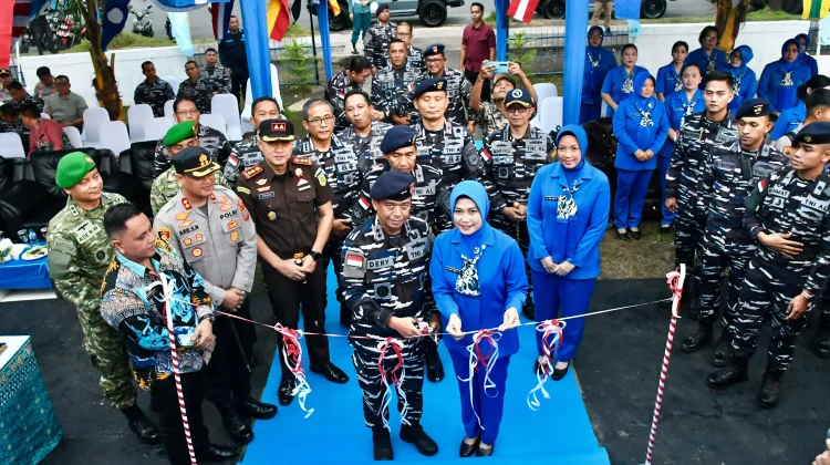 Peresmian Monumen Pahlawan Samudera di Revitalisasi Menjadi Taman AL Bitung
