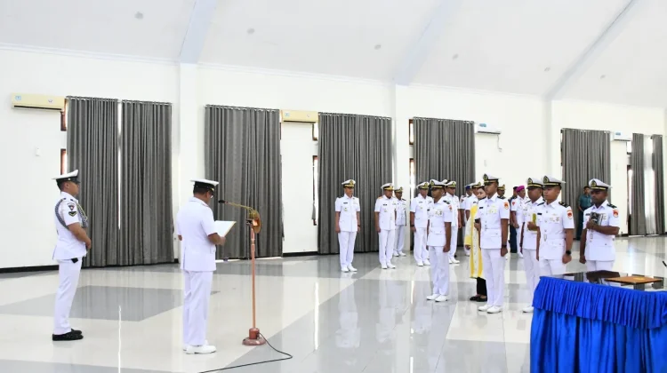 Dankodaeral VIII Pimpin Penyumpahan Penyidik Tindak Pidana Tertentu di Laut