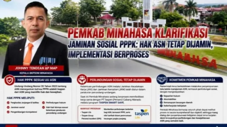 Pemkab Minahasa Klarifikasi Pemenuhan Jaminan Sosial bagi PPPK ASN