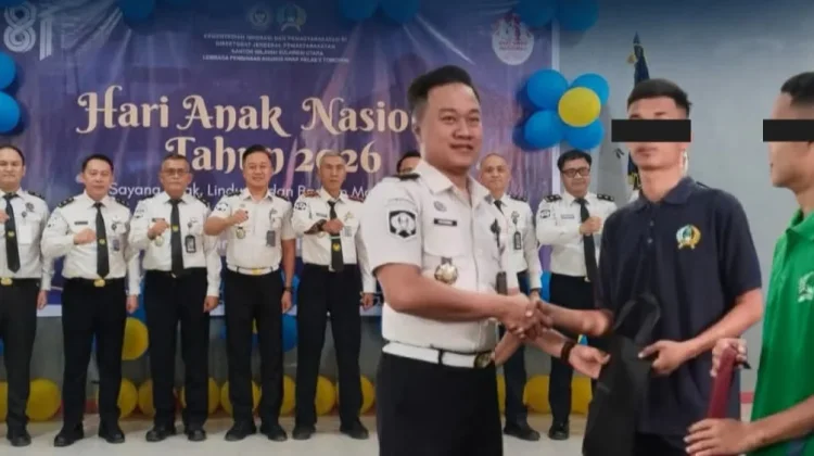 Peringati HAN 2026, 26 Anak Binaan LPKA Tomohon Terima Pengurangan Masa Tahanan