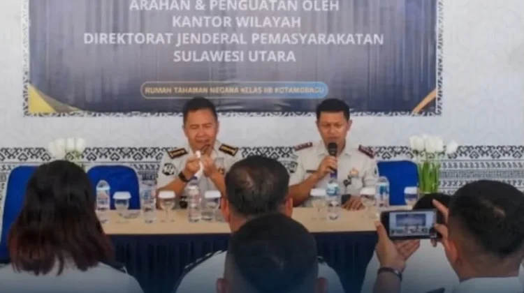 Kanwil Ditjenpas Sulut Perkuat Tugas dan Fungsi Pegawai Rutan Kotamobagu