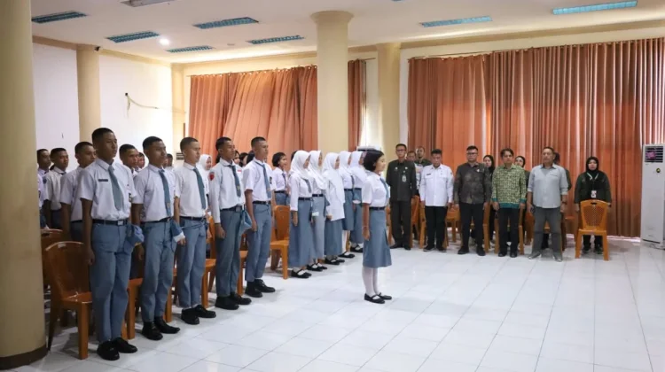Pemkab Bolmong Mulai Diklat Paskibraka jelang HUT RI ke-81
