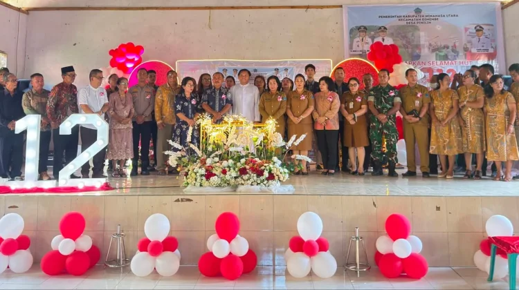 Sukacita HUT ke 112, Desa Pinilih Gelar Ibadah Syukur