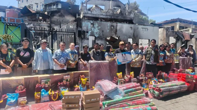 Cepat Tanggap Pemprov Sulut, Salurkan Bantuan untuk Korban Kebakaran Asgab Pakowa
