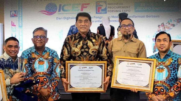 Pemprov Sulut Raih Penghargaan Nasional Pemanfaatan E-Purchasing Tertinggi