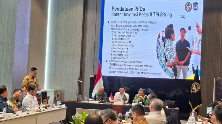 Kakanwil Ditjenim Sulut Paparkan Strategi Penanganan PFDs dalam Rapat DKN