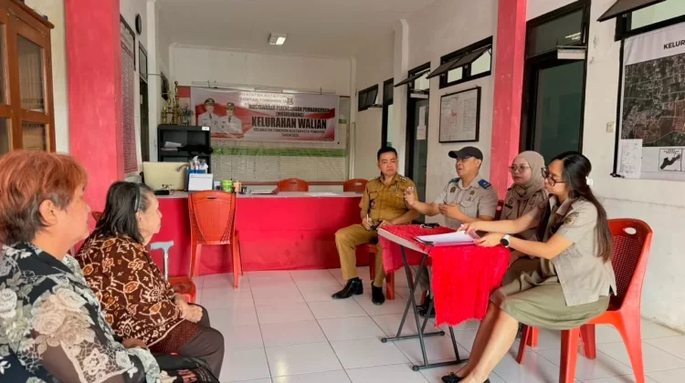 Seksi Sengketa Kantah Tomohon Gelar Mediasi Kasus Pertanahan di Walian