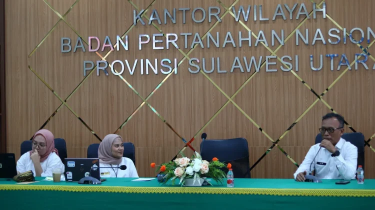 Kasubbag TU Kantah Tomohon Hadiri Agenda Tindak Lanjut Hasil Audit Itje