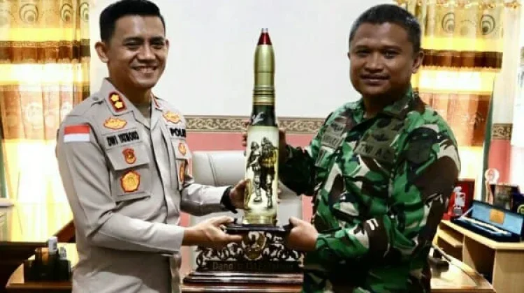 Kapolres Talaud Perkuat Soliditas TNI-Polri