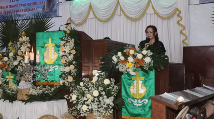 Rumajar Hadiri Ibadah Syukur HUT ke-80 GMIM Bait-Lahim Talete Satu