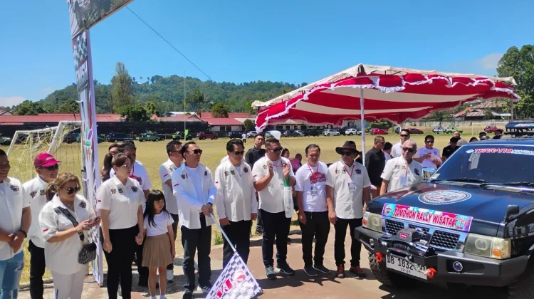 Senduk Lepas 125 Peserta Tomohon Rally Wisata