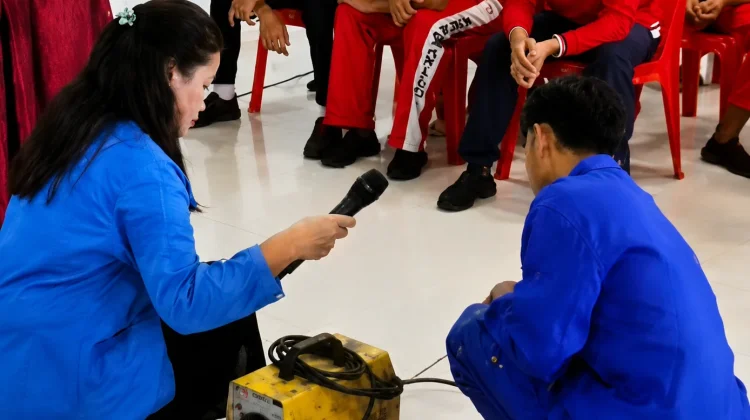 LPKA Tomohon dan UNIMA Gelar Pelatihan Pengelasan bagi Anak Binaan